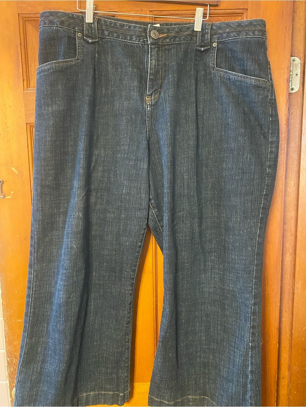 Venezia Dark Blue Wide Leg Jeans Petite length